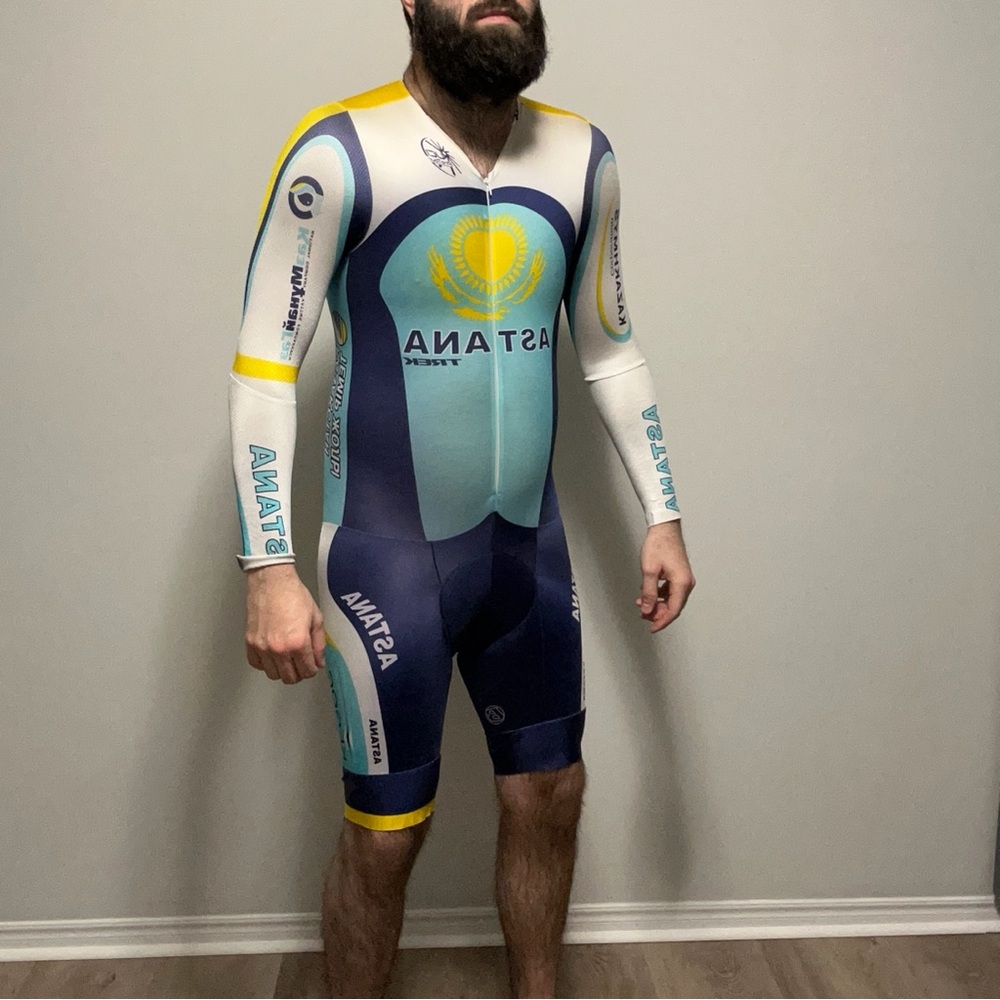 Rare Astana Cycling Skinsuit